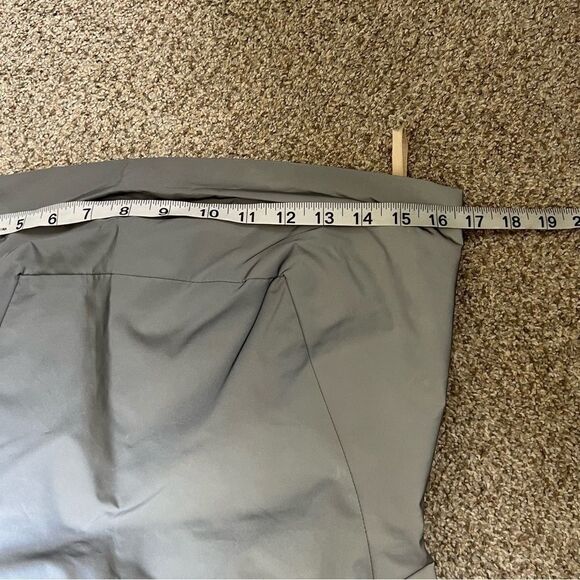 NEW Rick Owens silver metallic strapless floor length maxi gown size 8 - Picture 6 of 15